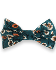 Corduroy Floral Dog Bow Tie - SUNNY TAILS