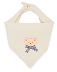 Picnic Teddy Ivory Linen Dog Bandana (Customizable) - SUNNY TAILS
