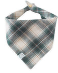 Woodland Plaid Flannel Dog Bandana - SUNNY TAILS