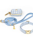 Malibu Blue Waterproof Cloud Dog Leash | Lightweight PVC Leash | Odor Proof, Stink Proof, and Durable Dog Lead | Available in 3 Lengths