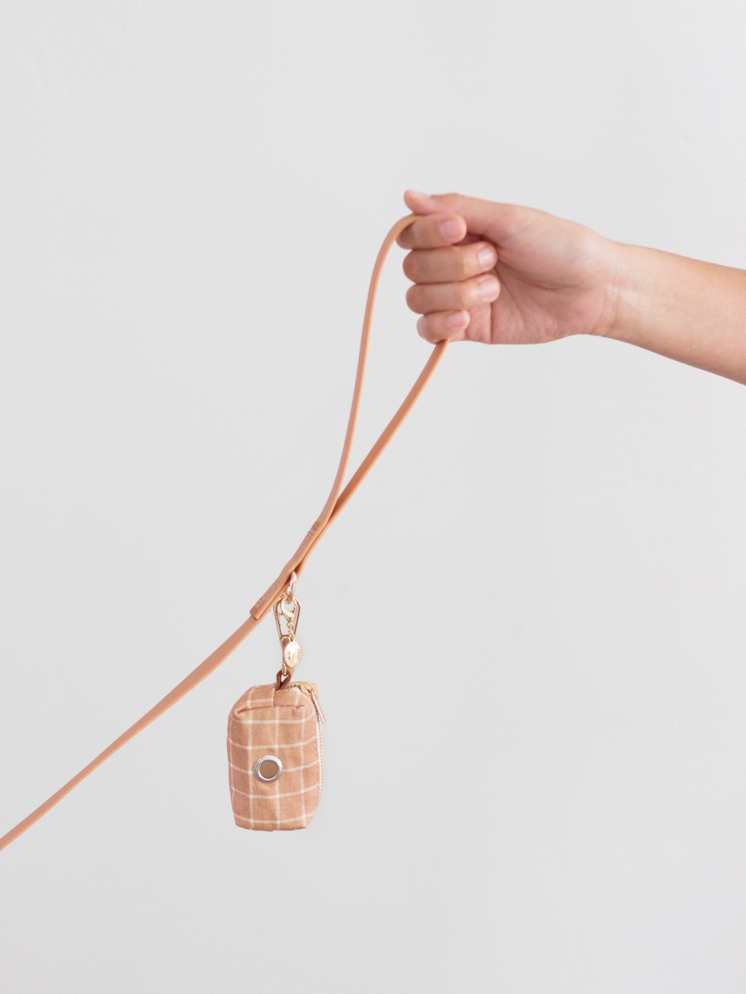 Chai Brown Waste Bag Holder | Dog Poop Bag Holder | Dog Walk Bag