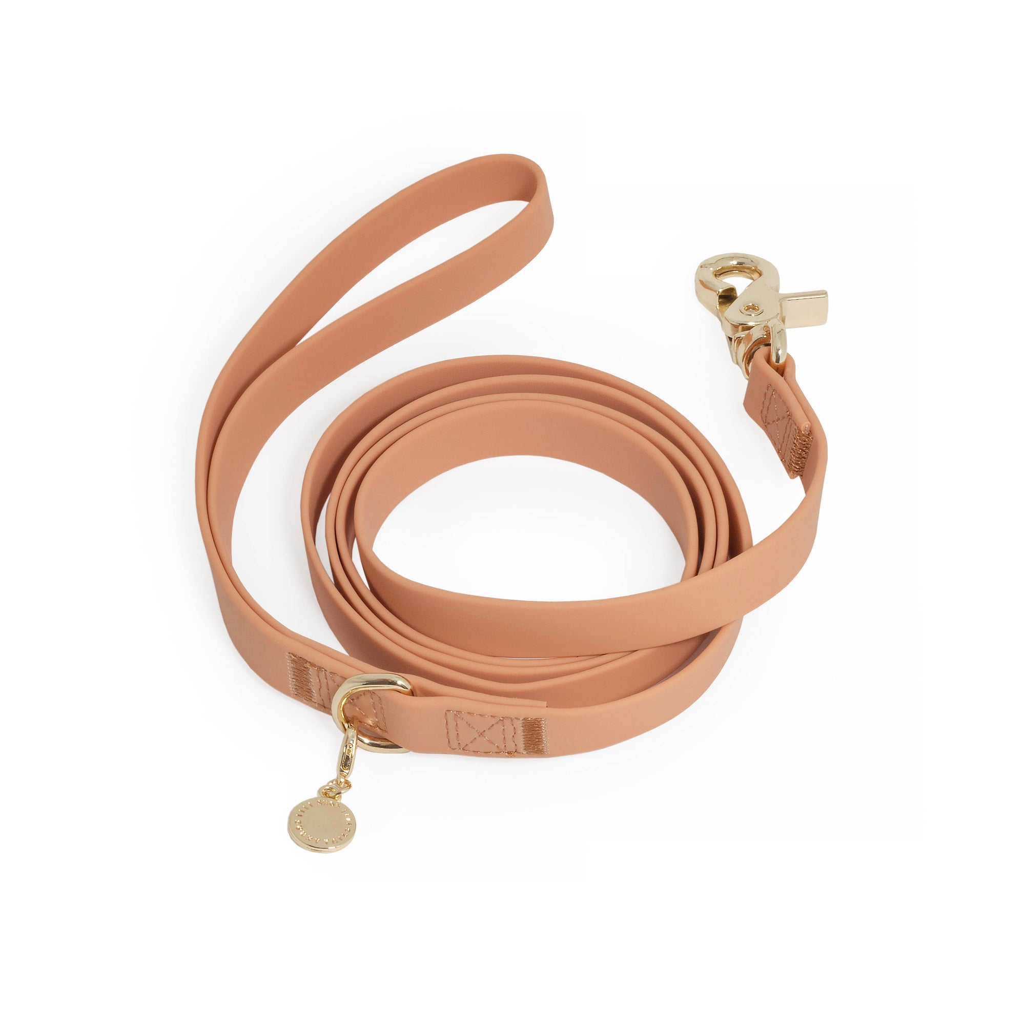 Chai Brown Waterproof Cloud Dog Leash | Lightweight PVC Leash | Odor Proof, Stink Proof, and Durable | Available in 3 Lengths