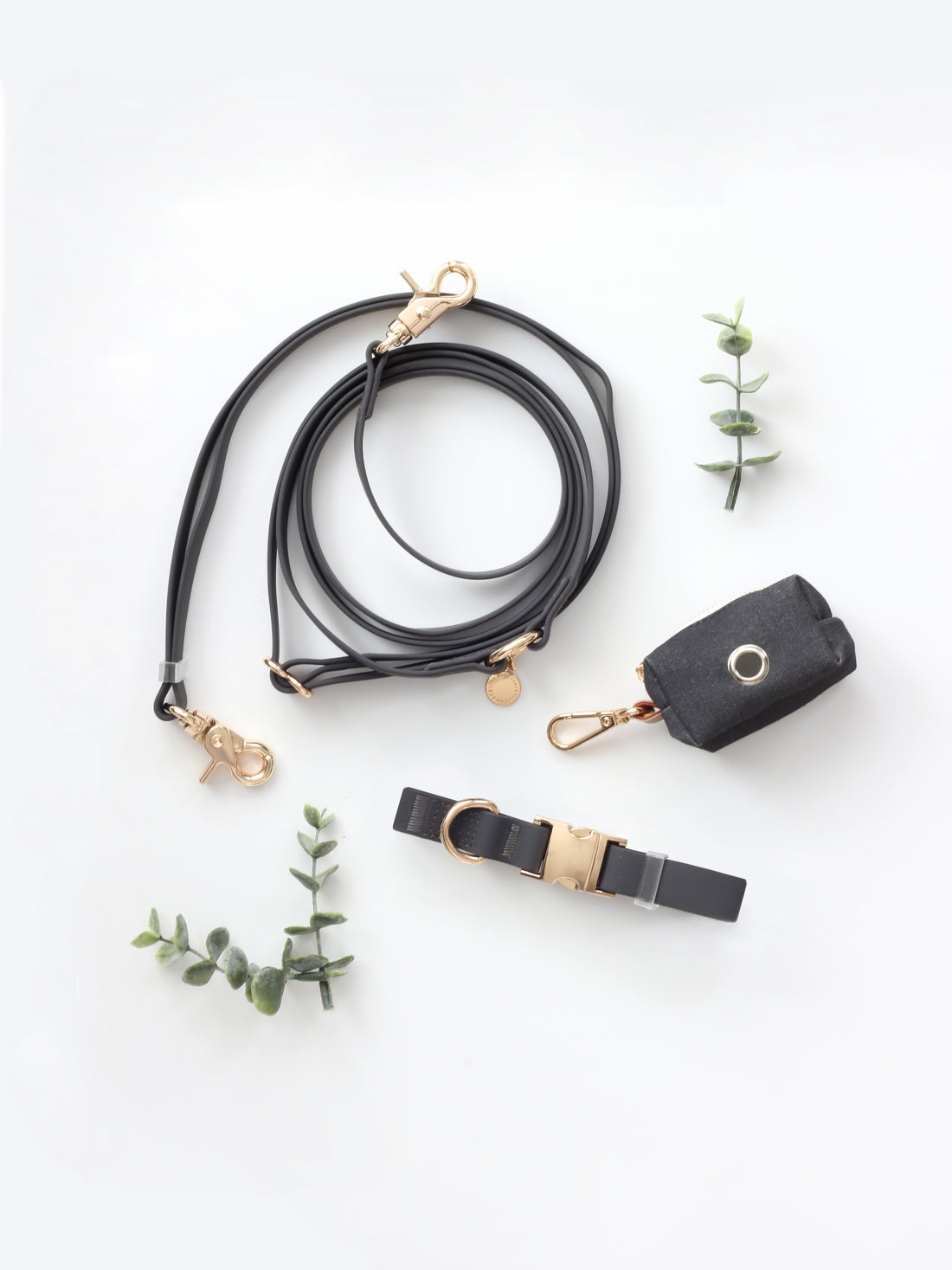Ember Black Waterproof Dog Collar | Waterproof Quick Release Collar | Available in 3 Sizes | Durable Dog Collars | Shop Sunny Tails