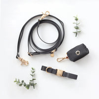 Ember Black Waterproof Dog Collar | Waterproof Quick Release Collar | Available in 3 Sizes | Durable Dog Collars | Shop Sunny Tails