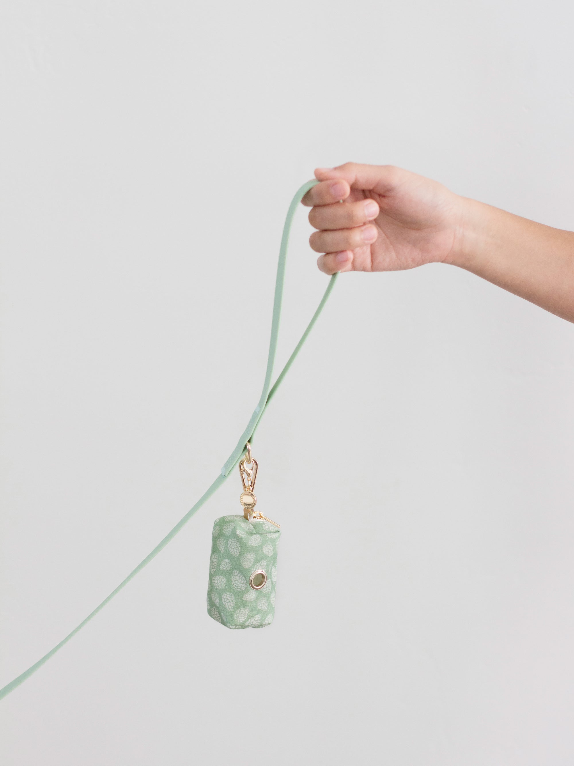 Pistachio Sage Green Waterproof Cloud Dog Leash | Lightweight PVC Leash | Odor Proof, Stink Proof, and Durable | Available in 3 Lengths