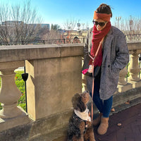 Pistachio Green Convertible Hands Free Cloud Dog Leash | Multifunctional, Waterproof, and Lightweight Dog Leash | Shop Sunny Tails