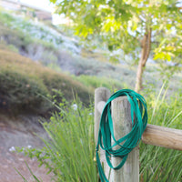 Meadow Green Waterproof Cloud 30 Ft Dog Leash | Lightweight PVC Long Leash | Odor Proof, Stink Proof, and Durable Dog Lead | Available in 3 Lengths