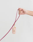 Mulberry Burgundy Waterproof Cloud Dog Leash | Lightweight PVC Leash | Odor Proof, Stink Proof, and Durable | Available in 3 Lengths