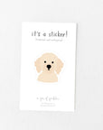 Doodle Dog Vinyl Sticker - SUNNY TAILS