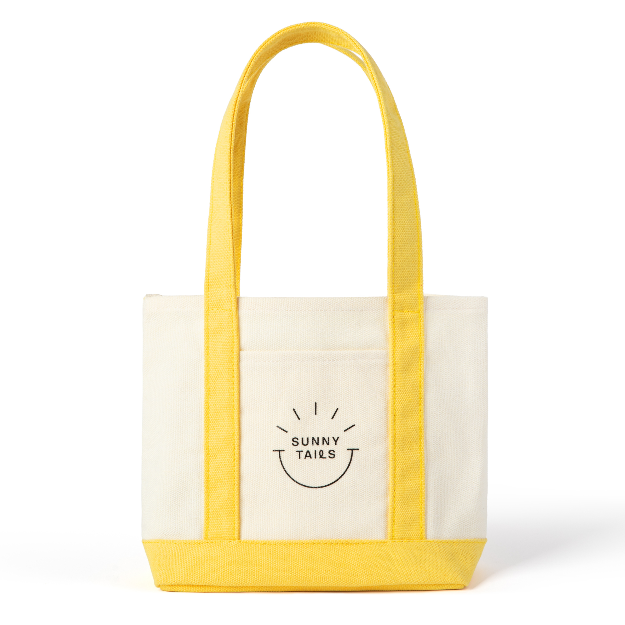Sunny Tails Mini Canvas Tote Bag
