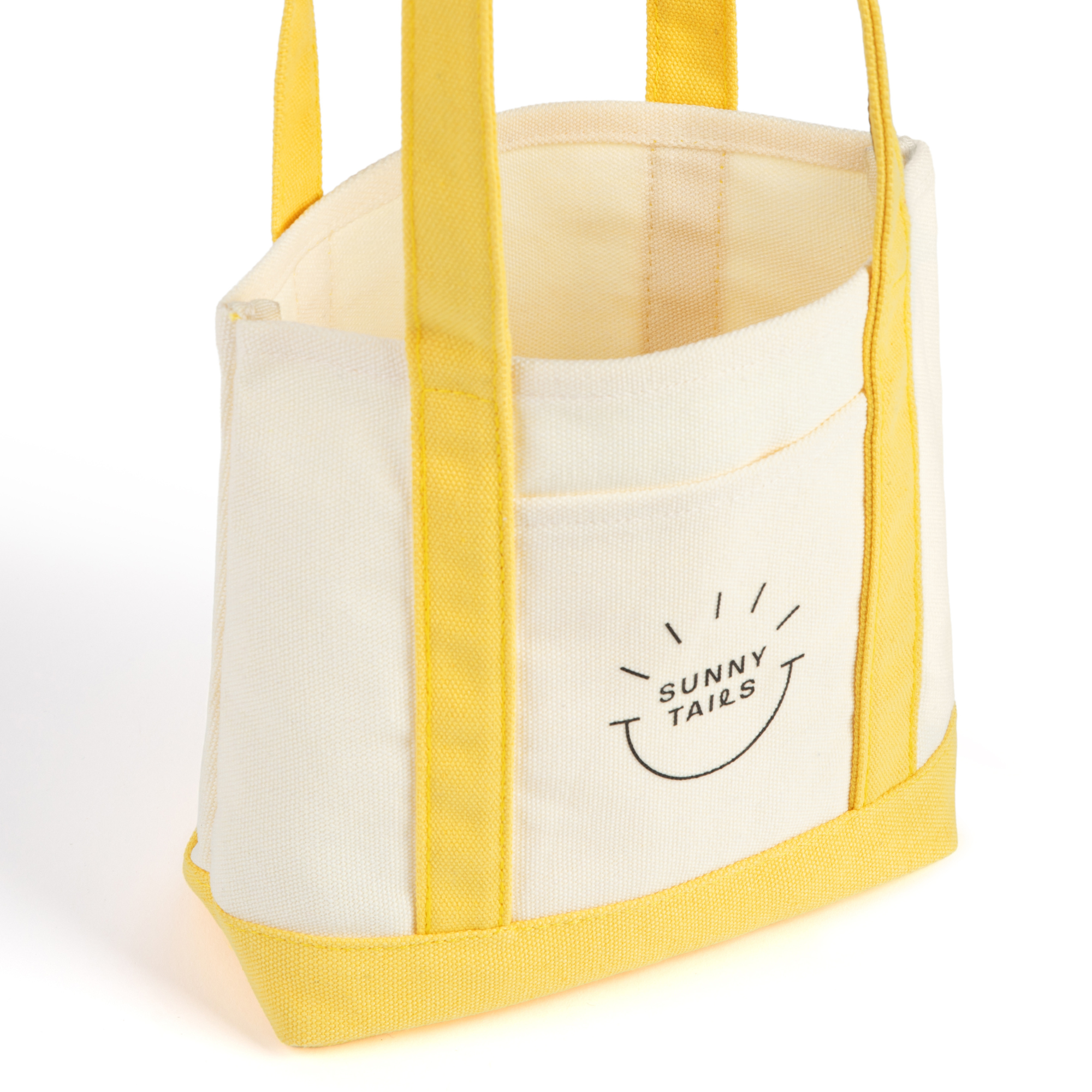 Sunny Tails Mini Canvas Tote Bag