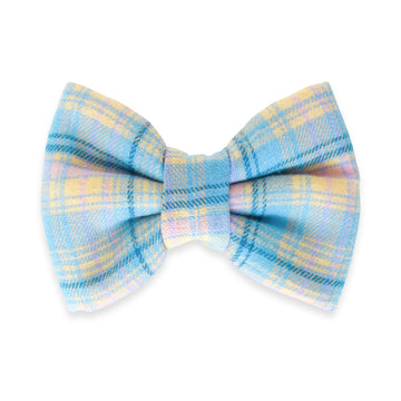 Easter Plaid Dog Bow Tie | Spring Dog Bow Tie | Shop Sunny Tails