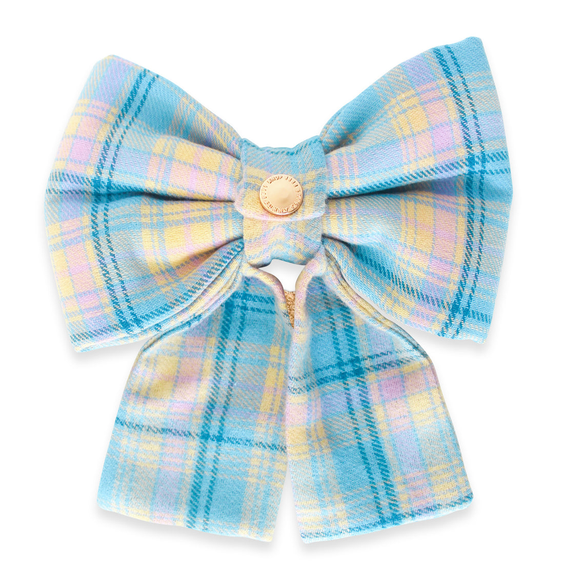 Easter Plaid Dog Sailor Bow | Spring Pastel Dog Sailor Bow | Shop Sunny Tails