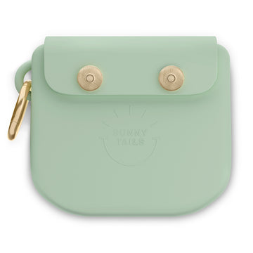 Pistachio Green Snap Dog Treat Pouch
