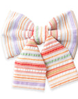 Sherbet Rainbow Dog Sailor Bow | Summer Dog Sailor Bow | Shop Sunny Tails
