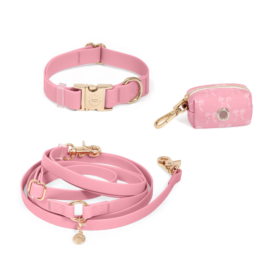 Perfect Pink Cloud Dog Collar Bundle