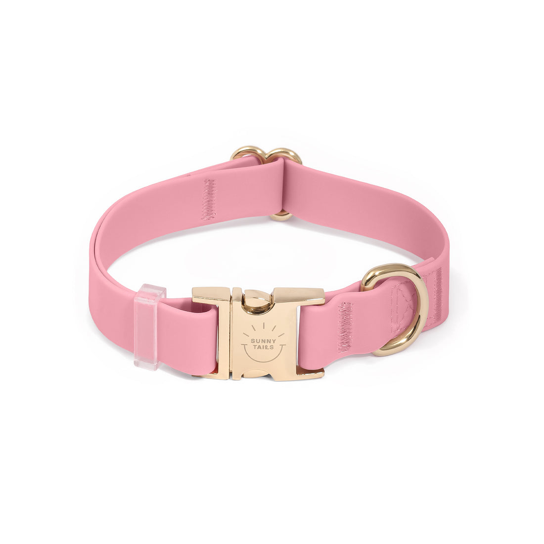 Perfect Pink Waterproof Dog Collar Light Pink Quick Release Collar Available in 3 Sizes