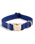 Signature Navy Waterproof Dog Collar | Dark Blue Quick Release Collar | Available in 3 Sizes | Durable Dog Collars | Sunny Tails