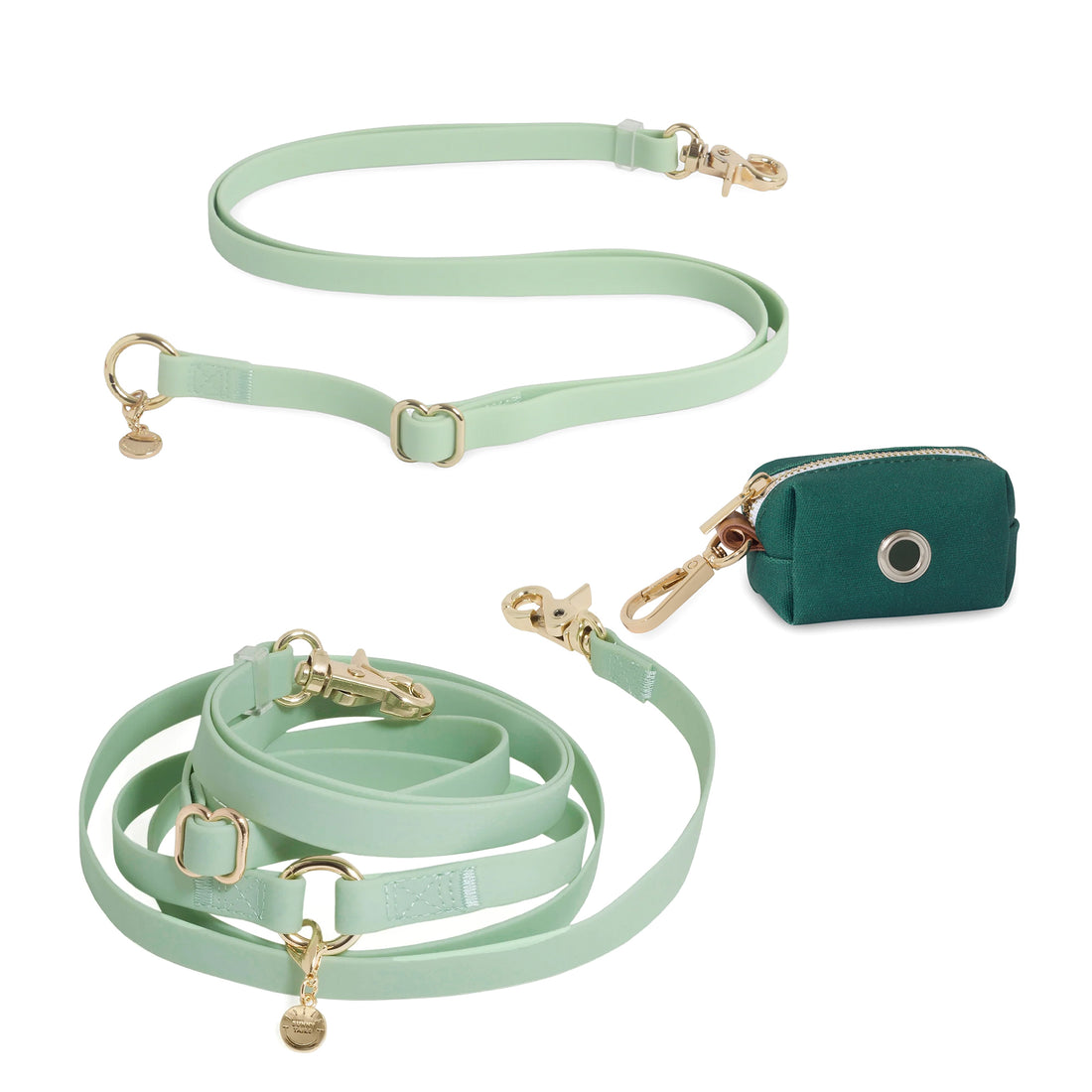 Pistachio Green Cloud Convertible Leash Extension Bundle