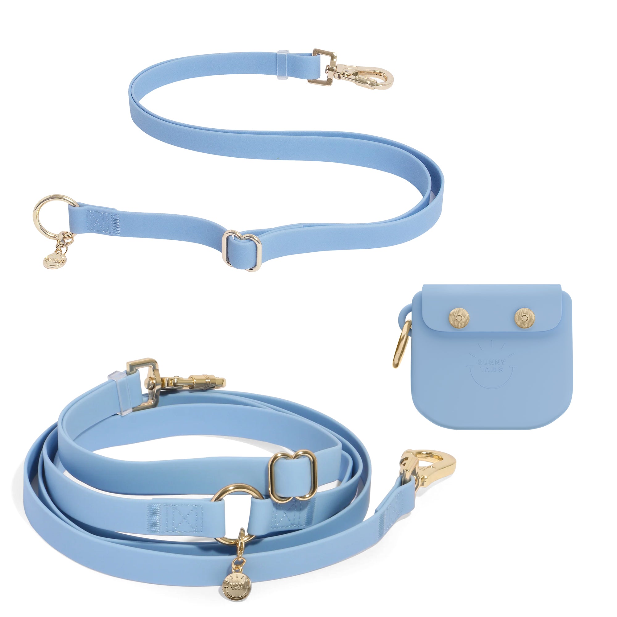 Cloud Leash Extension & Treat Pouch Bundle Wide - SUNNY TAILS