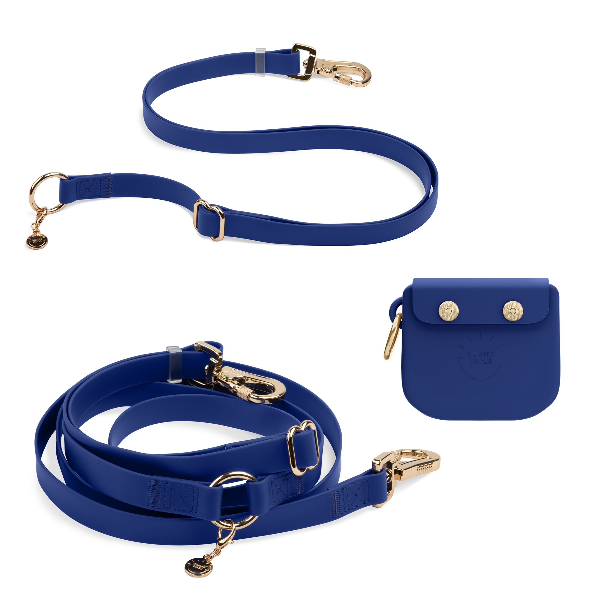 Cloud Leash Extension & Treat Pouch Bundle Wide - SUNNY TAILS