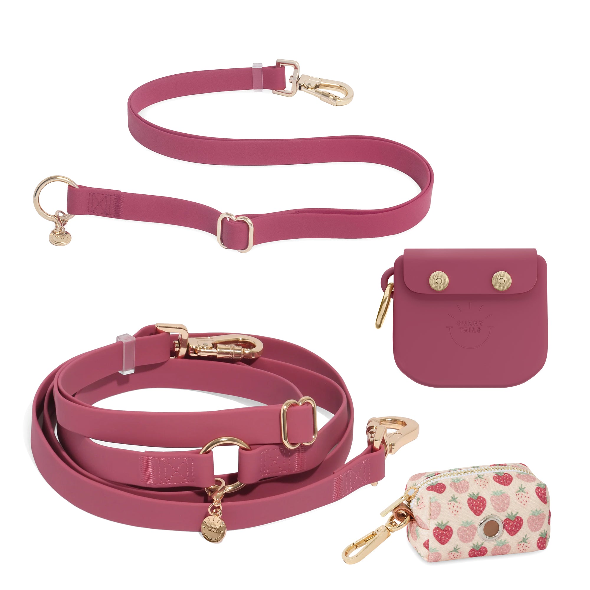 Best Sellers Leash Extension & Treat Pouch Bundle Wide - SUNNY TAILS