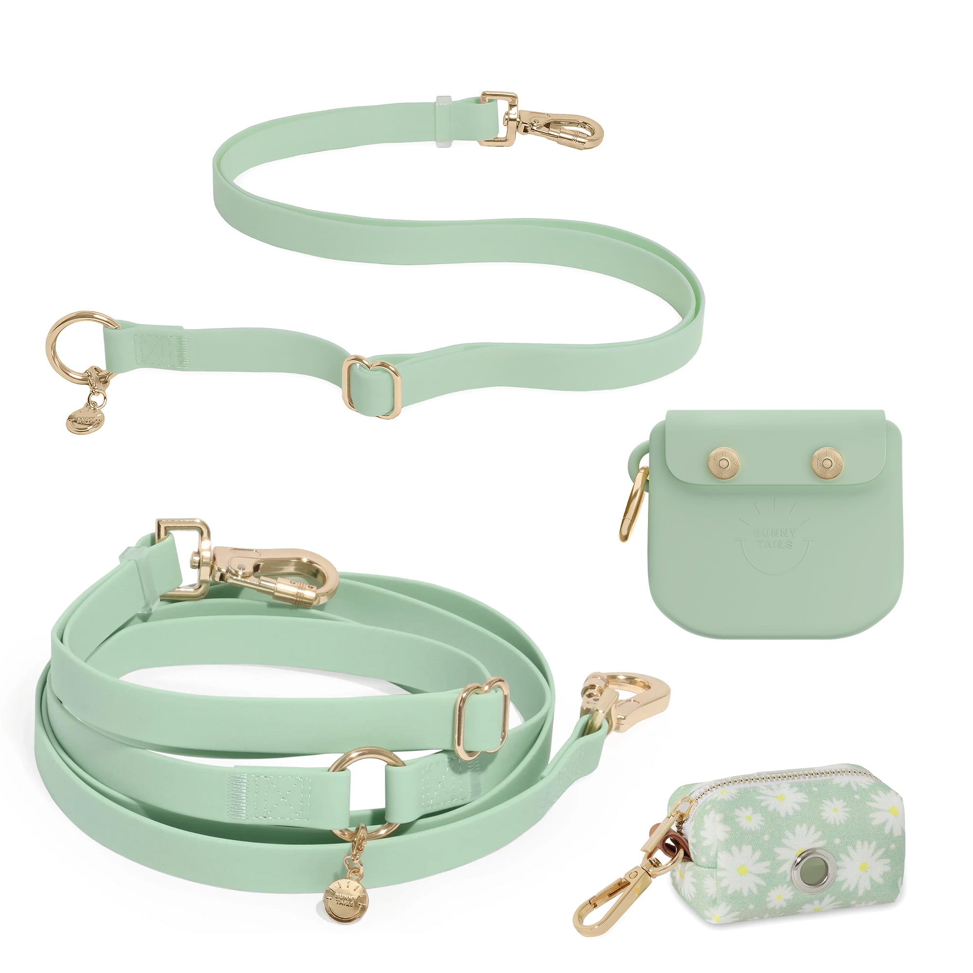 Best Sellers Leash Extension & Treat Pouch Bundle Wide - SUNNY TAILS