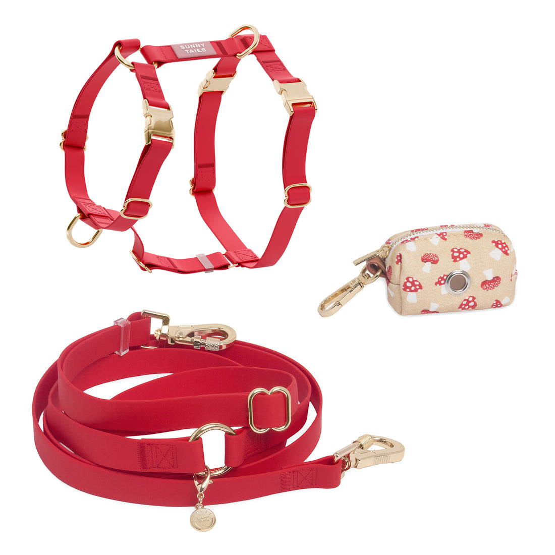 Cloud Lite Dog Harness Bundle Wide