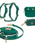 Best Sellers Harness & Standard Treat Pouch Bundle (Standard leash preorder ship by 6/12)