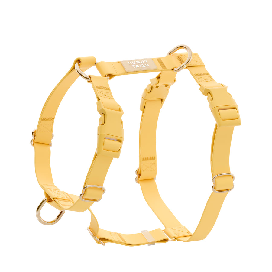 Neon yellow dog harness best sale