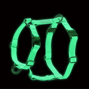 Lunar Glow Cloud Lite Dog Harness | Glow in Dark Waterproof Dog Harness | No Pull Front Attachment | Available in 4 Sizes