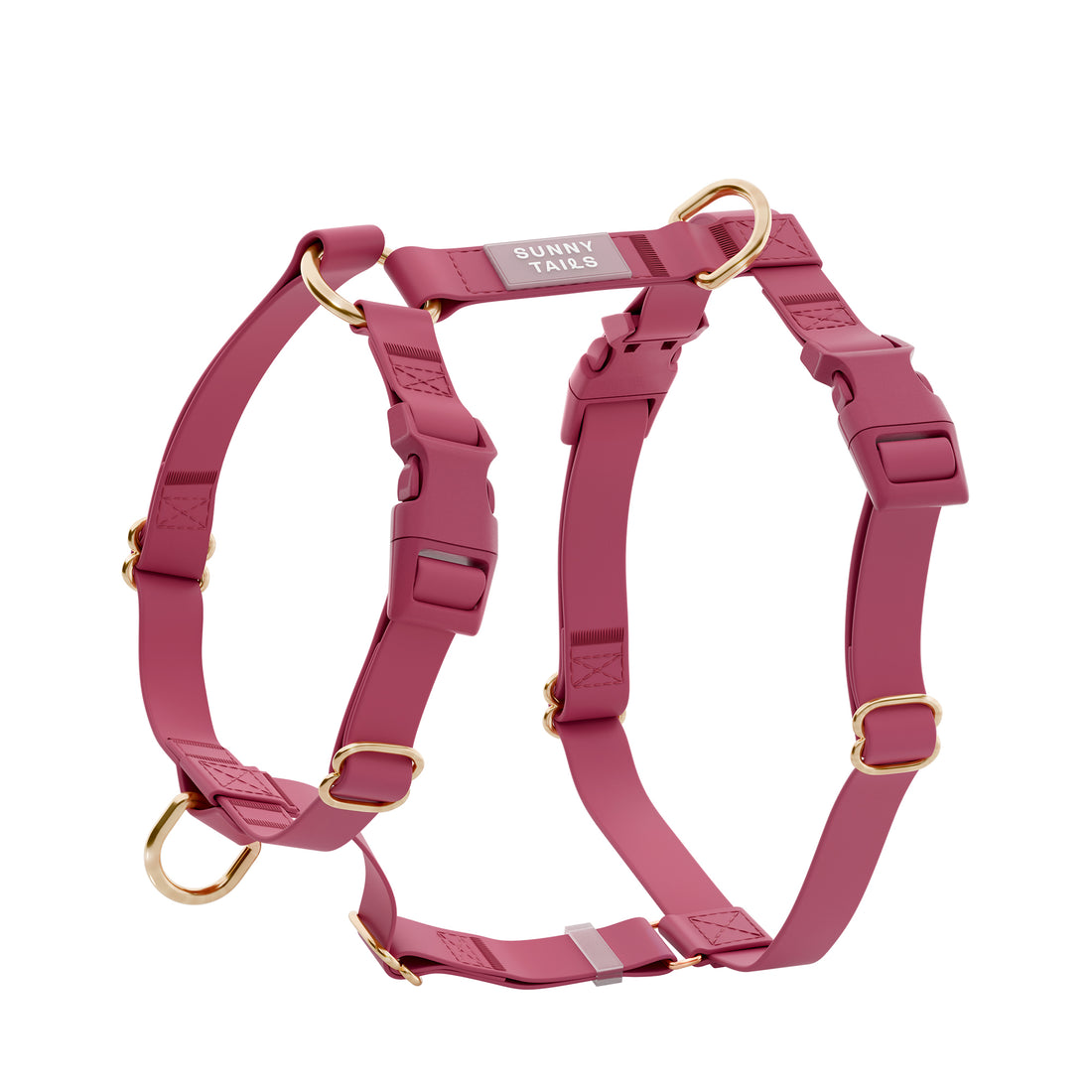 Mulberry Burgundy Cloud Lite Dog Harness