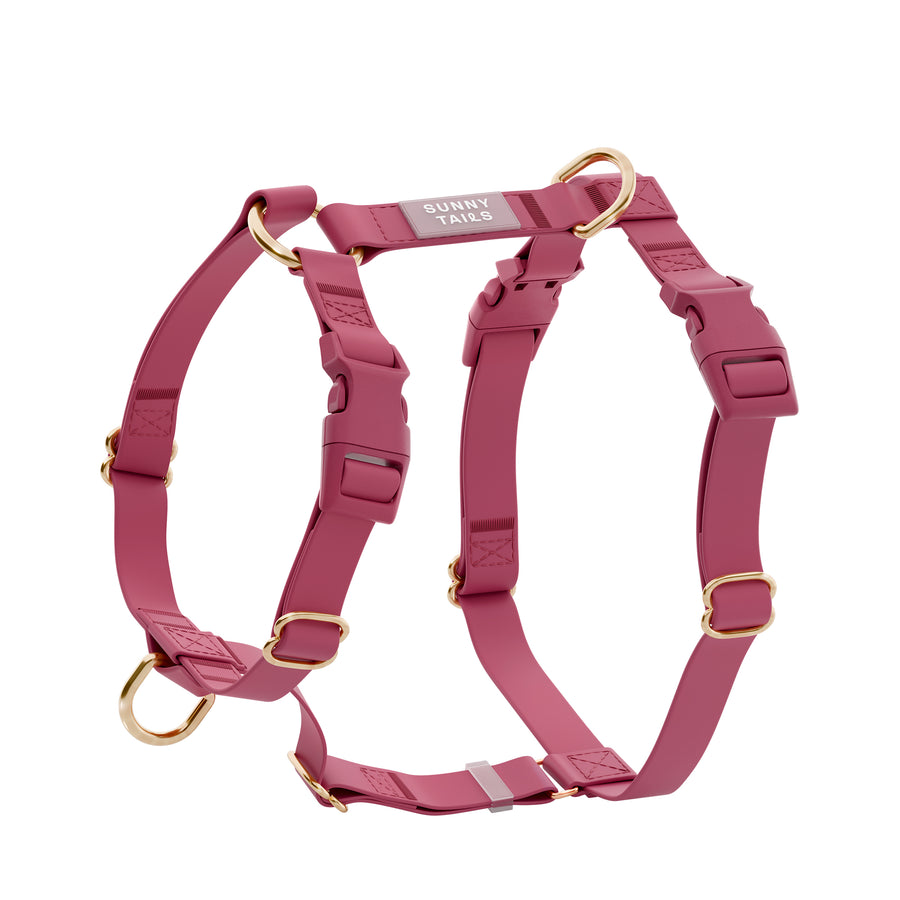 Mulberry Burgundy Cloud Lite Dog Harness