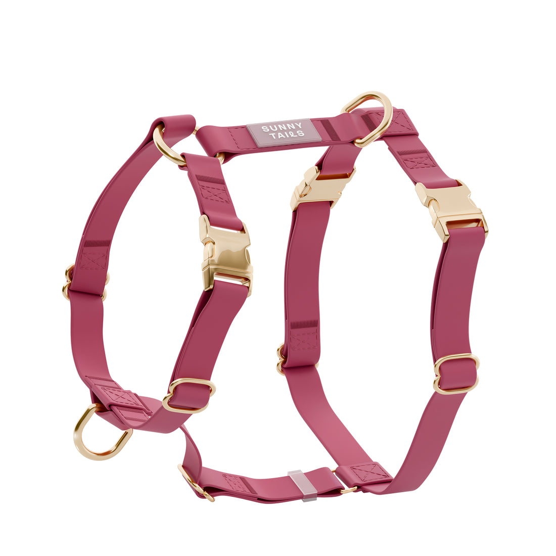 Mulberry Burgundy Cloud Lite Dog Harness