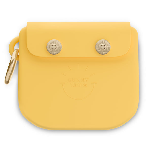 Dandelion Yellow Snap Dog Treat Pouch | Dog Training Bag | Dog Bag