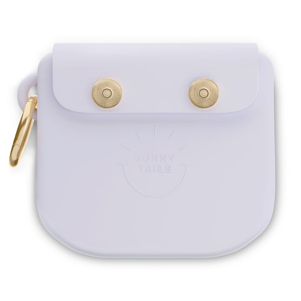 Lavender Haze Snap Dog Treat Pouch | Dog Training Bag | Dog Bag