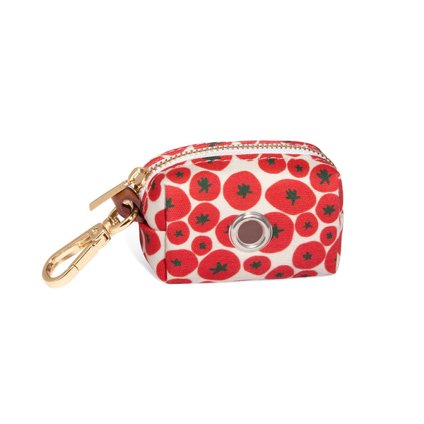 Cherry Red Tomato Waste Bag Holder | Dog Poop Bag Holder | Dog