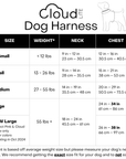 Cloud White Cloud Lite Dog Harnessy
