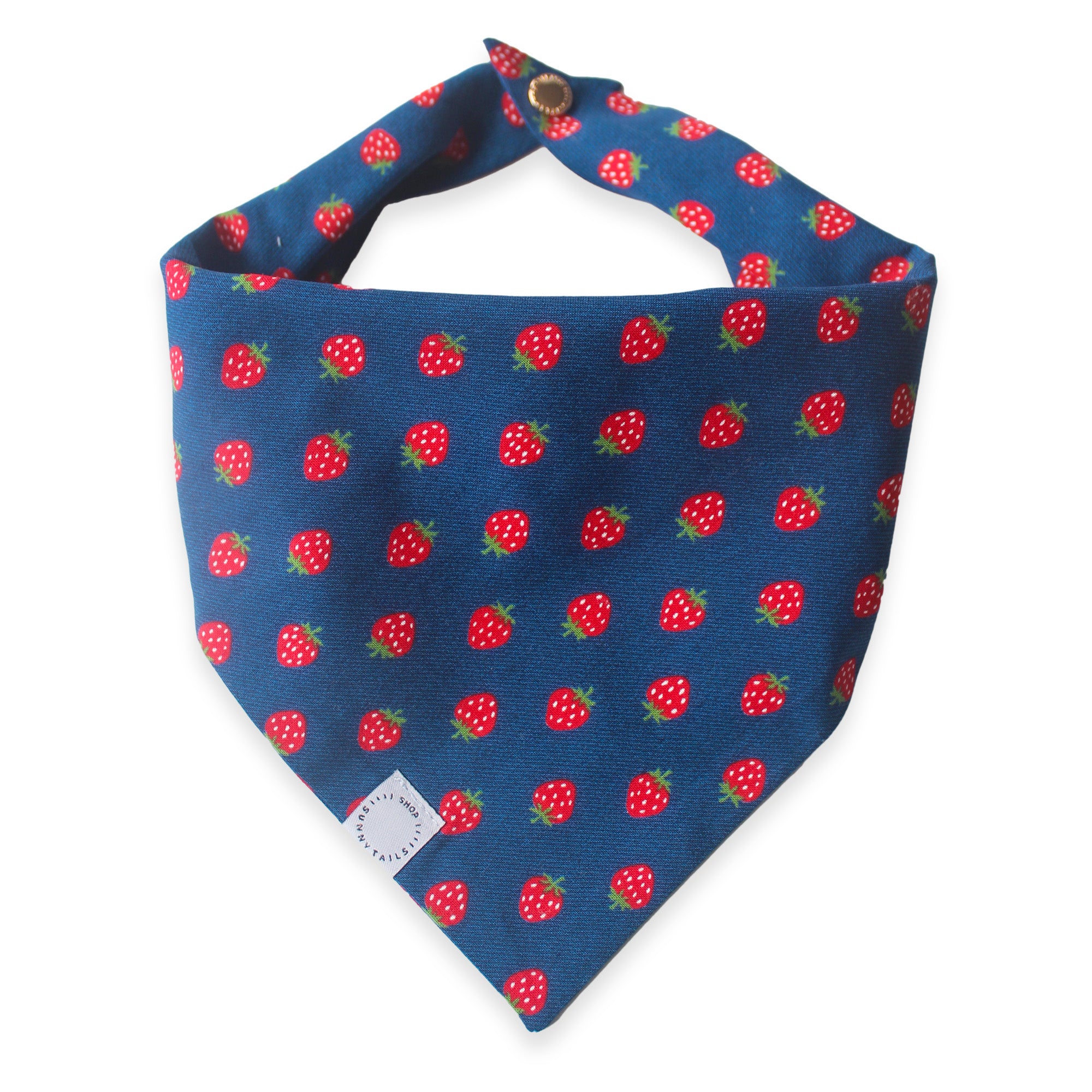 Strawberry Jeans Dog Bandana - SUNNY TAILS