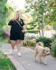 Dandelion Yellow Cloud Leash 4-Way Extension | Leash Connector | Extend Leash, Walk 2 Dogs, or Add a Traffic Handle