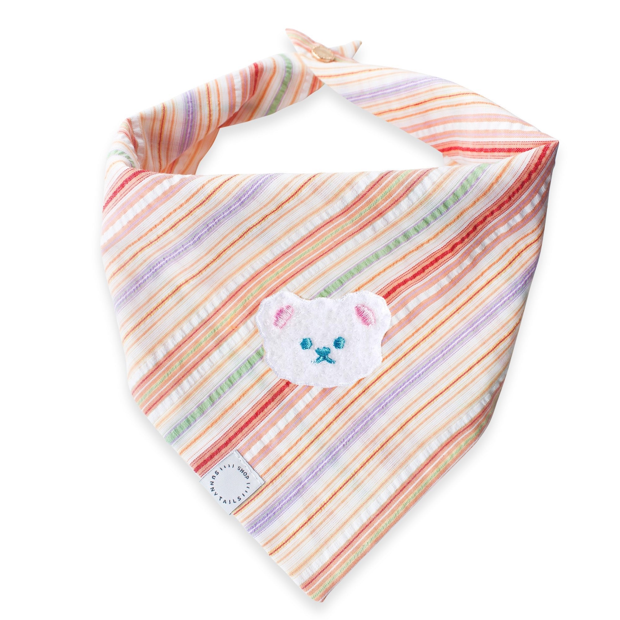 Sherbet Teddy Dog Bandana - SUNNY TAILS