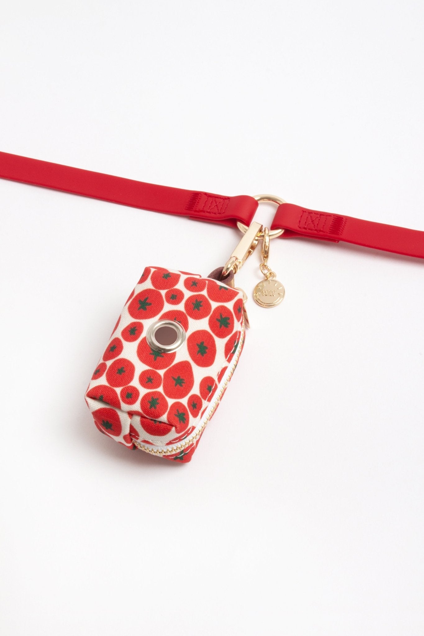 Cherry Red Tomato Waste Bag Holder - SUNNY TAILS