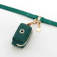 Meadow Green | Dark Green Bag Holder | Dog Walk Bag | Shop Sunny Tails