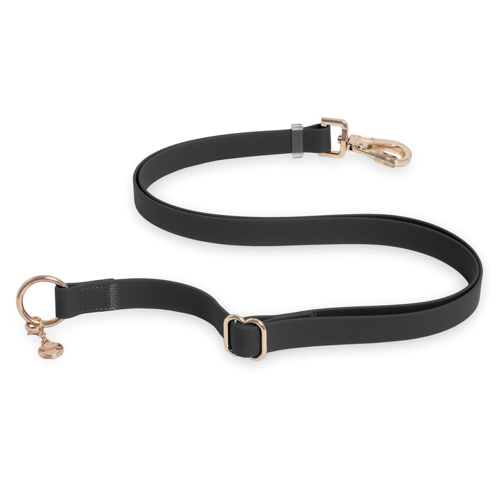 Ember Black Cloud Leash 4-Way Extension 3/4" | Leash Connector | Extend Leash, Walk 2 Dogs, or Add a Traffic Handle