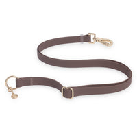 Espresso Brown Cloud Leash 4-Way Extension 3/4" | Leash Connector | Extend Leash, Walk 2 Dogs, or Add a Traffic Handle