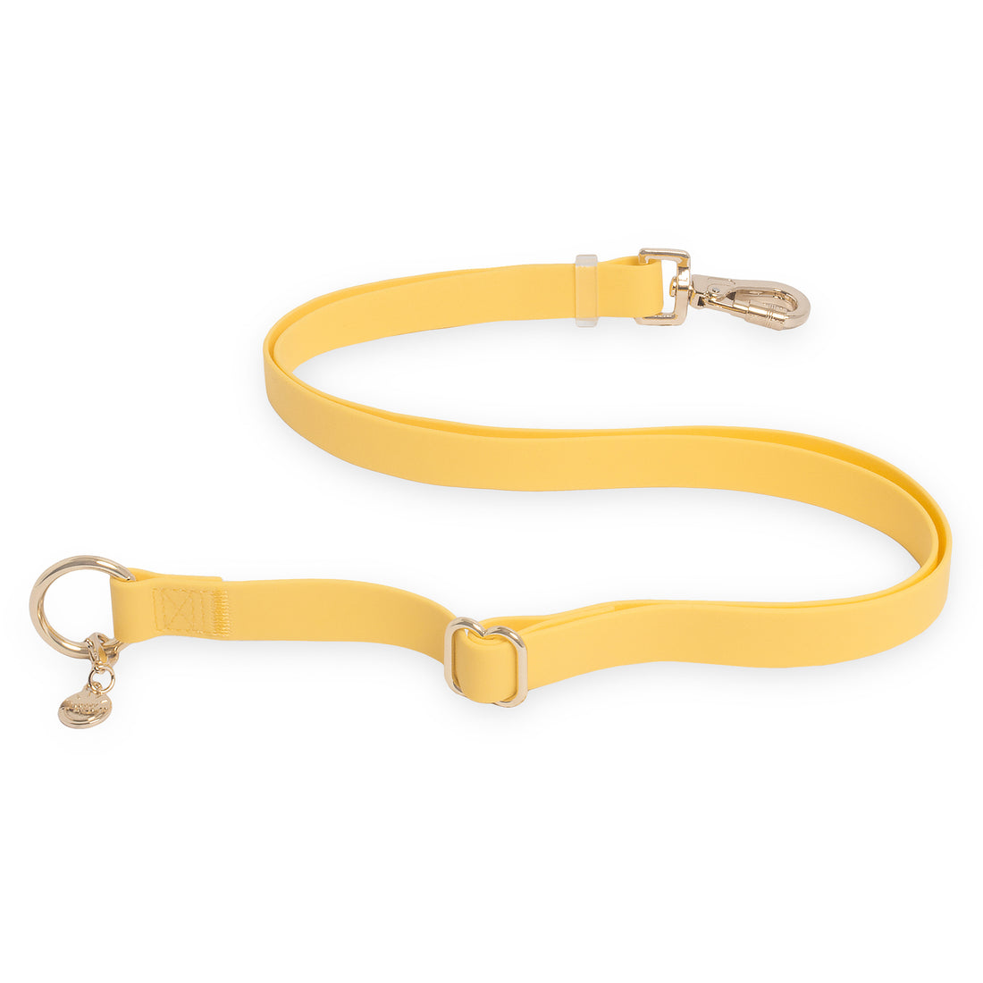 Dandelion Yellow Cloud Leash 4-Way Extension 3/4" | Leash Connector | Extend Leash, Walk 2 Dogs, or Add a Traffic Handle