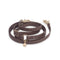 Espresso Brown 4 - in - 1 Convertible Hands Free Cloud Dog Leash - SUNNY TAILS