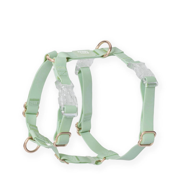 Pistachio Green Cloud Lite Dog Harness | Waterproof Dog Harness | No Pull Front Attachment | Available in 3 Sizes