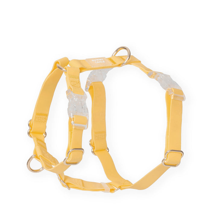 Dandelion Yellow Cloud Lite Dog Harness | Waterproof Dog Harness | No Pull Front Attachment | Available in 3 Sizes
