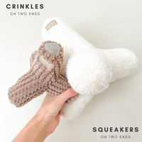 BREUER Squeaker & Crinkle Dog Toy